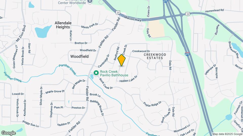 6746 Bent Creek Dr Map and Location Details