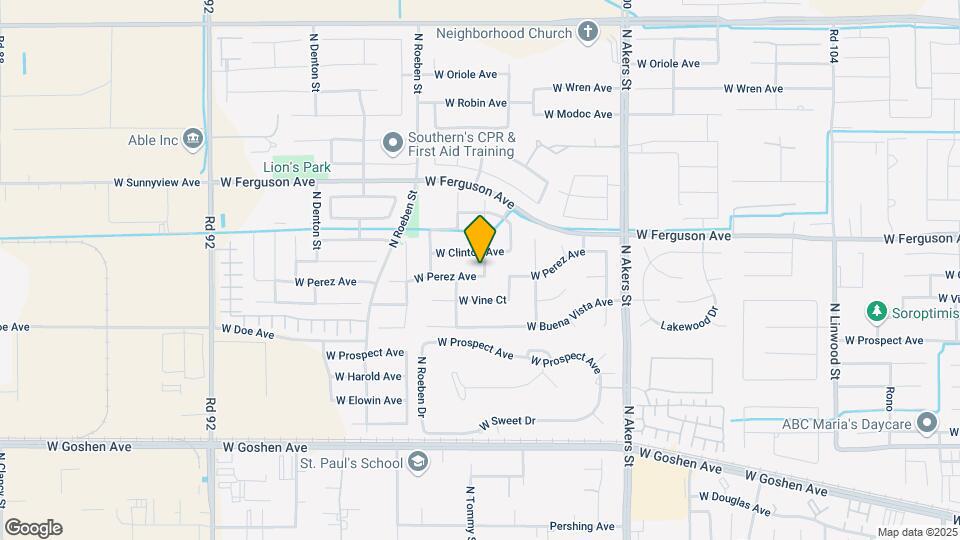 5812 W Perez Ave Map and Location Details
