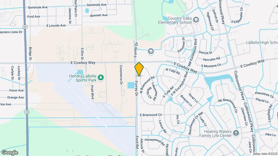 3033 N Lakewood Rd Map and Location Details