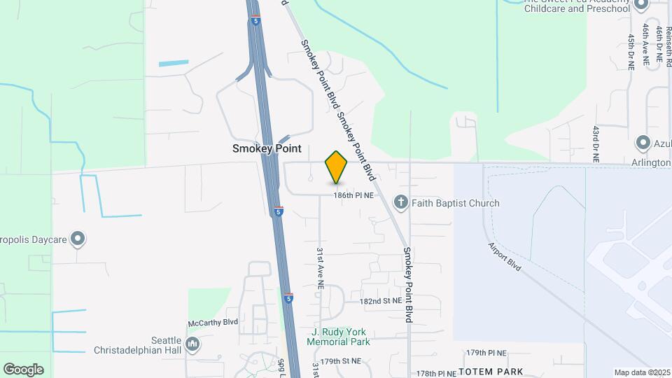 3121 186th Pl NE Map and Location Details