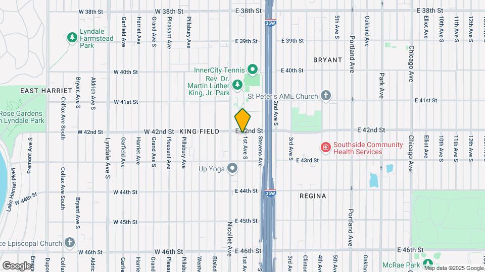 4200 1st Ave S Map and Location Details