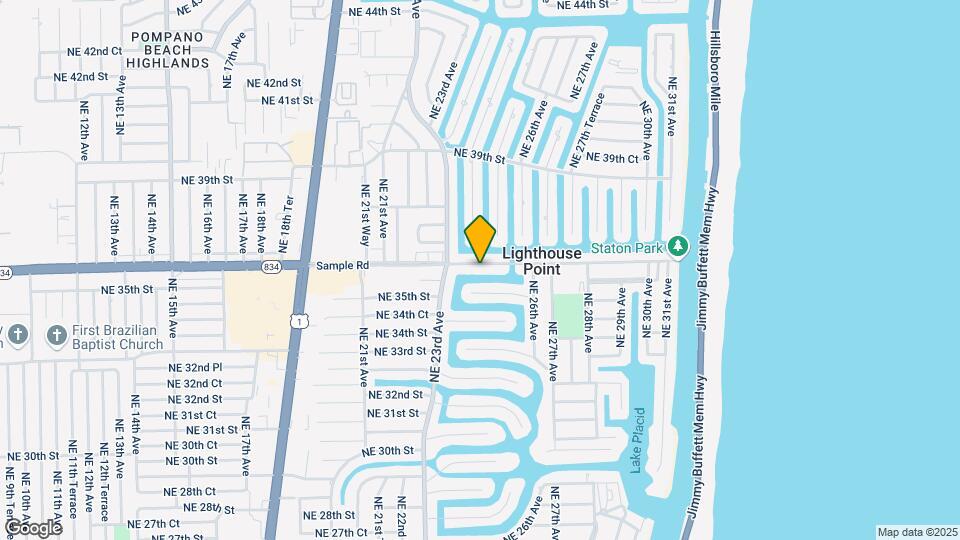 2400 NE 36th St Map and Location Details