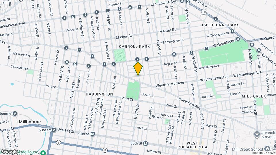 510 N 57th St Map and Location Details