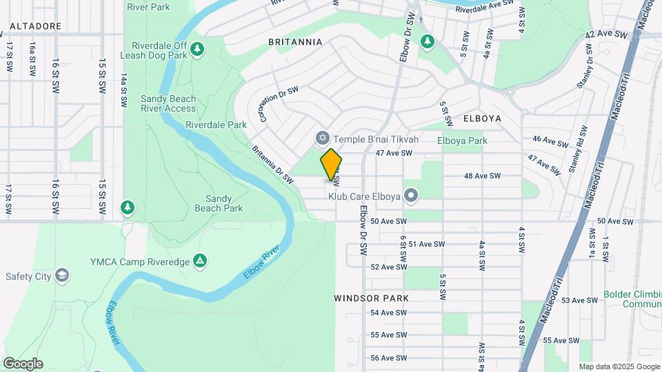 4907 8th St SW Map and Location Details