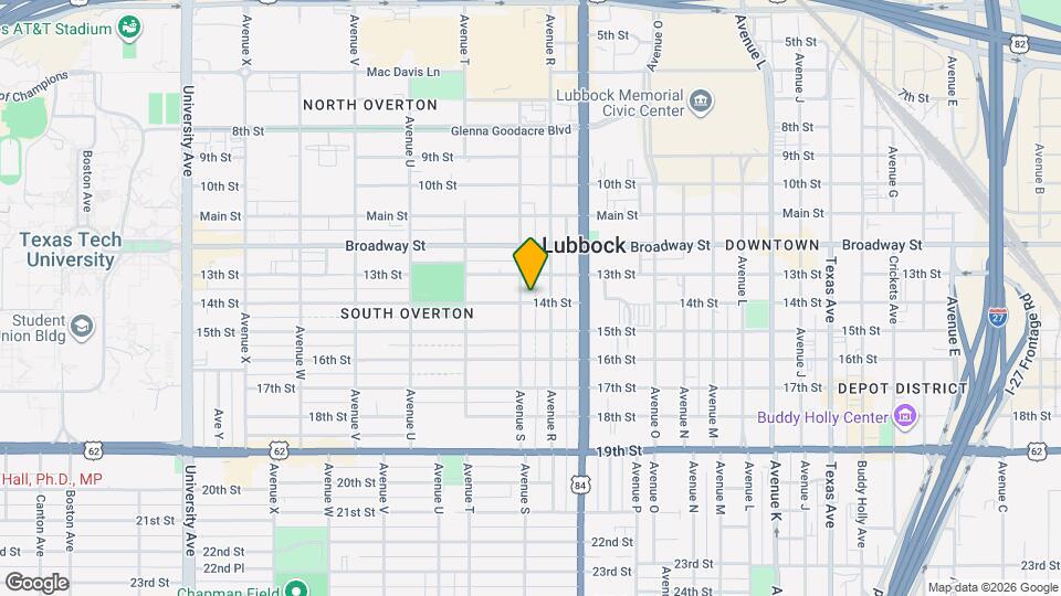 1808 14th St Map and Location Details