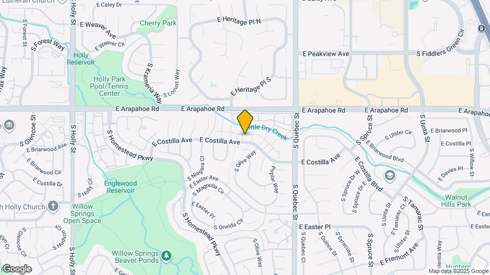 6930 E Briarwood Dr Map and Location Details