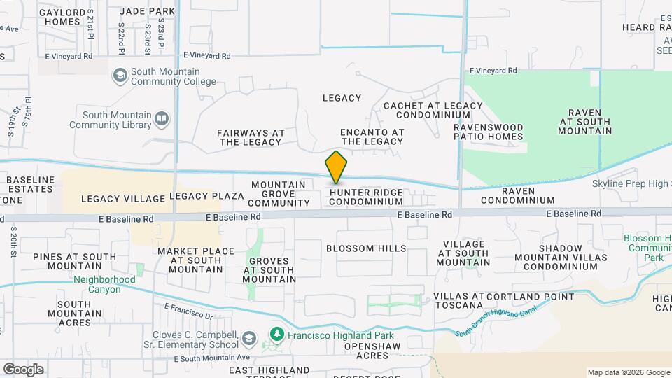 2837 E Dunbar Dr, Unit SI FL2-ID1608048P Mapa y Detalles de la Ubicación