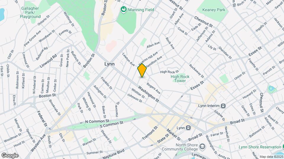 25 Hamilton Ave Map and Location Details