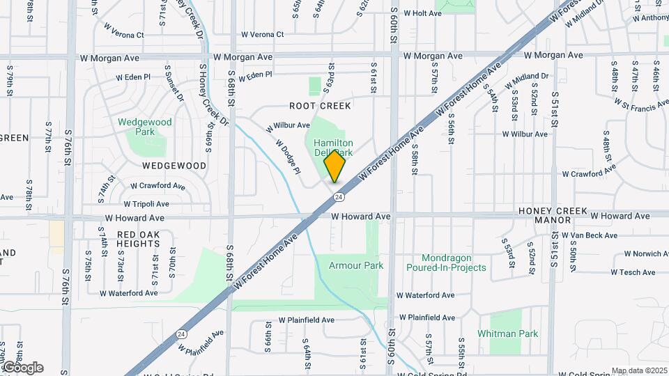 3854 S 63rd St Map and Location Details