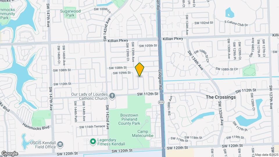 10937 SW 138th Pl Map and Location Details