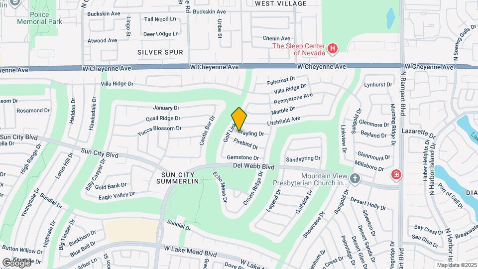 9109 Grayling Dr Map and Location Details