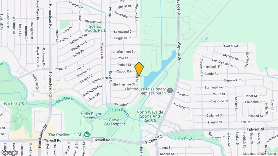 9946 Woodwick St Map and Location Details