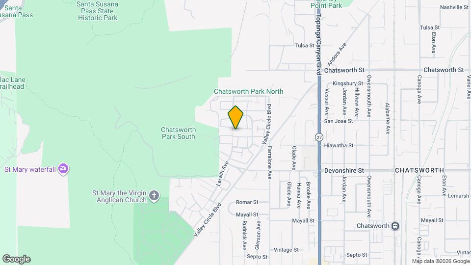 10432 Larwin Ave Mapa y Detalles de la Ubicación
