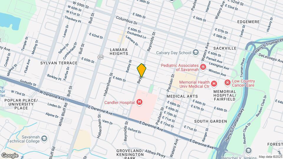 401 E 65th St Map and Location Details