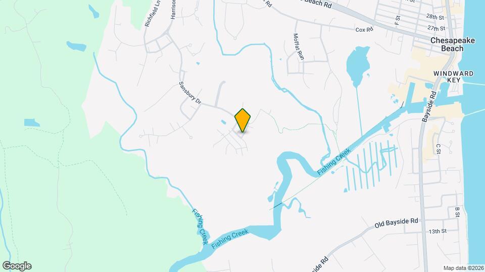 8022 Forest Ridge Dr Map and Location Details