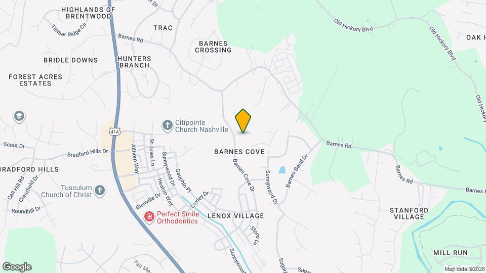 4108 Barnes Cove Ct Mapa y Detalles de la Ubicación