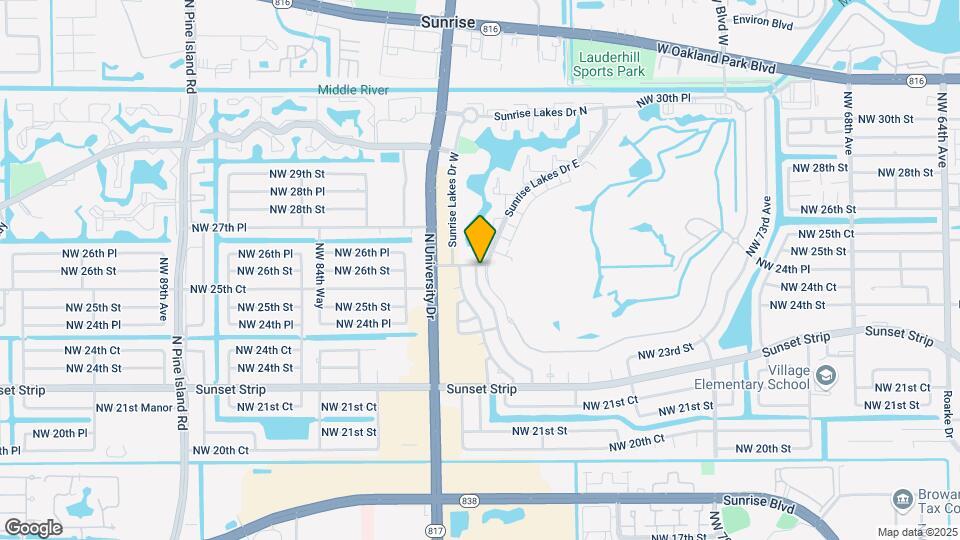 2430 NW 81st Ave Map and Location Details