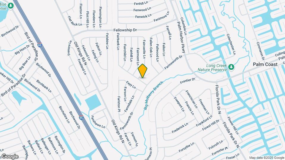 73 Fairbank Ln Map and Location Details