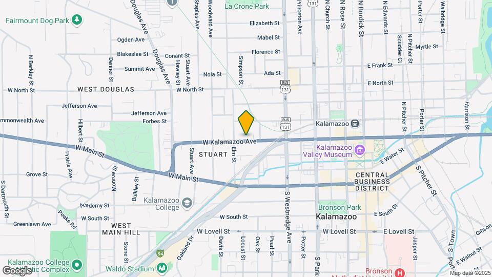 716 W Kalamazoo Ave Map and Location Details