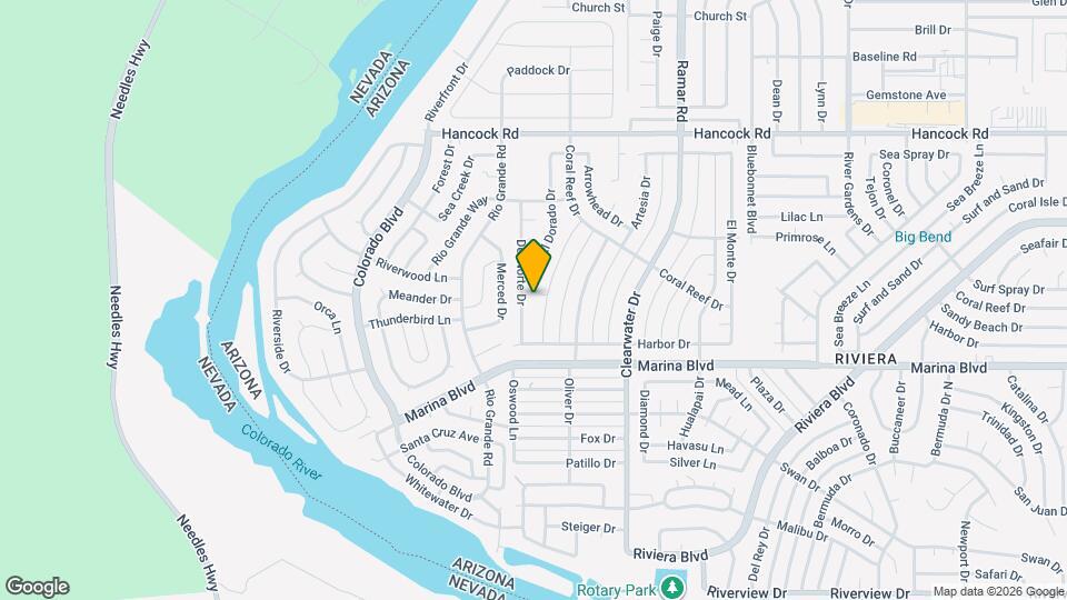 1895 Monterey Dr Map and Location Details