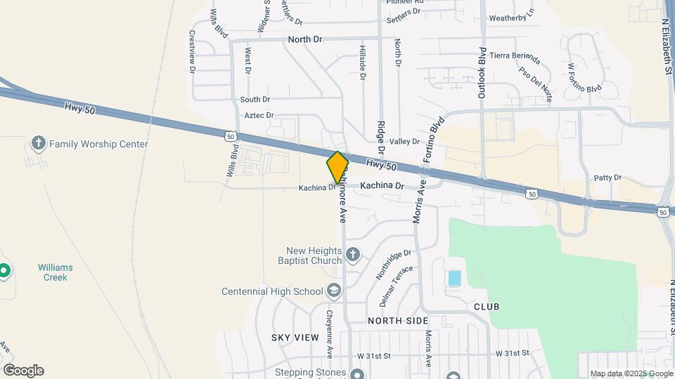 3567 Baltimore Ave Map and Location Details