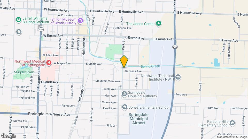 409 Park St Map and Location Details