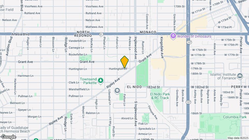 2612 Huntington Ln Map and Location Details