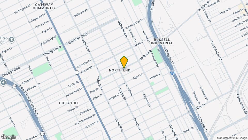 536 Holbrook St, Unit 1 Map and Location Details