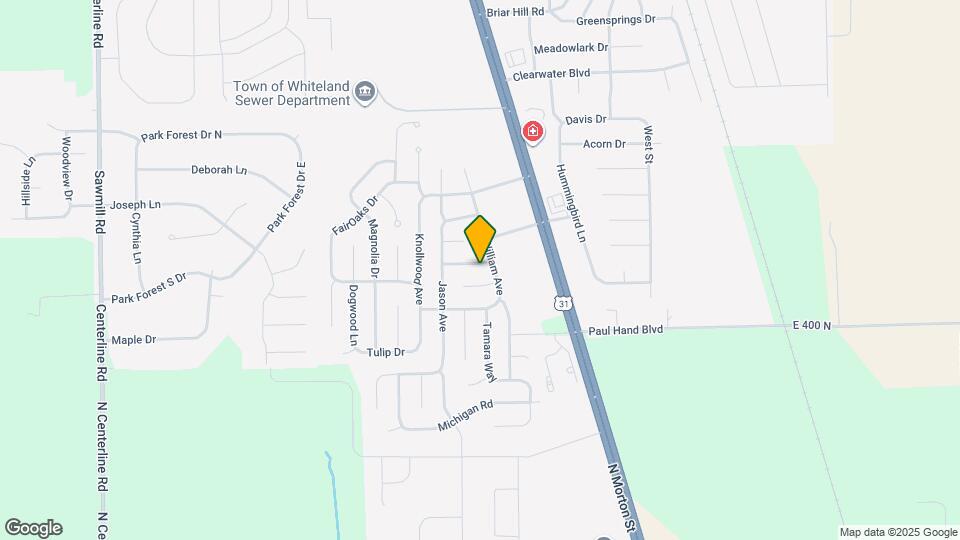 1451 Rebecca Ln Mapa y Detalles de la Ubicación