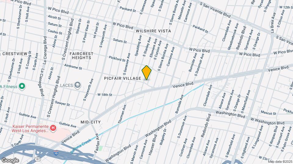 5565 Airdrome St Map and Location Details