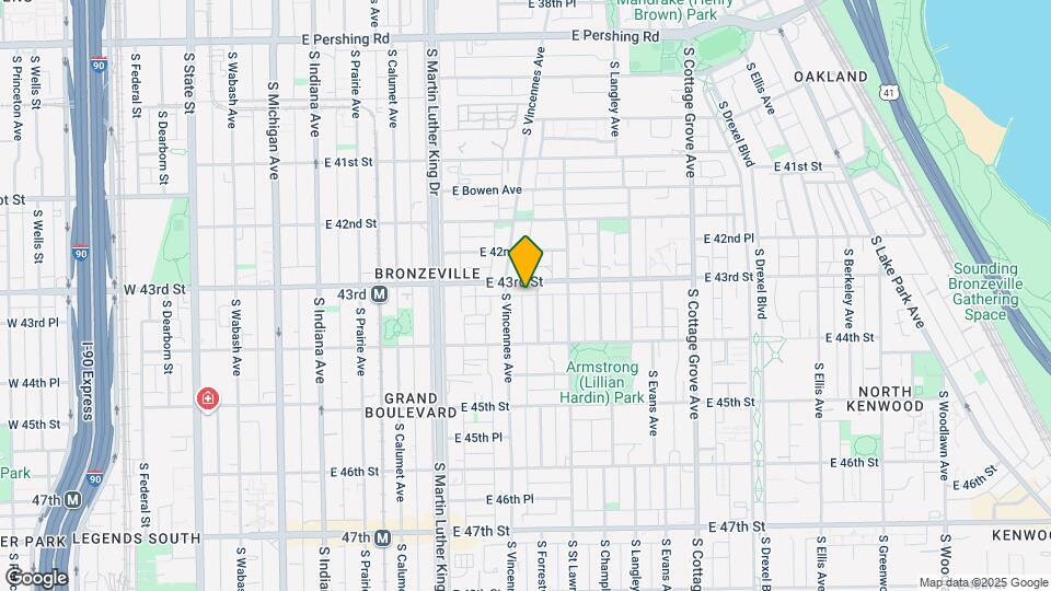 517 E 43rd St Mapa y Detalles de la Ubicación