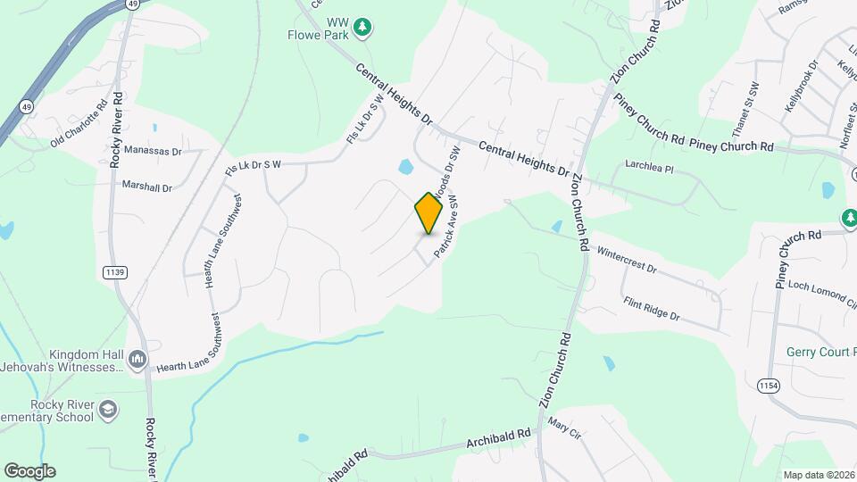 4267 Kiser Woods Dr SW Mapa y Detalles de la Ubicación