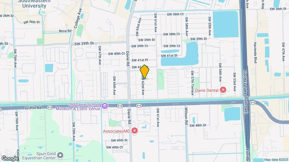 4250 SW 62nd Ave Map and Location Details