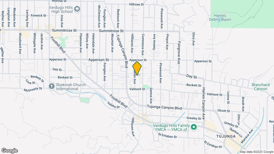 10150 Hillhaven Ave Mapa y Detalles de la Ubicación