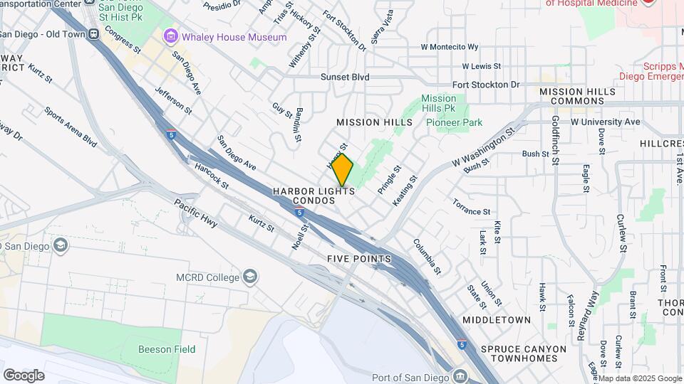 1885 Titus St Map and Location Details