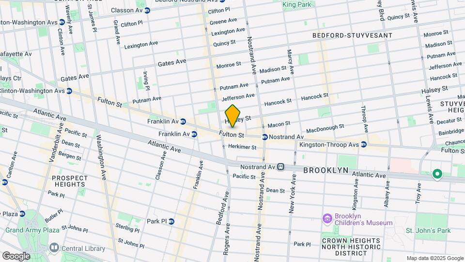 1225 Fulton St Map and Location Details