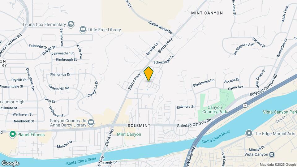 27925 Tyler Ln Map and Location Details