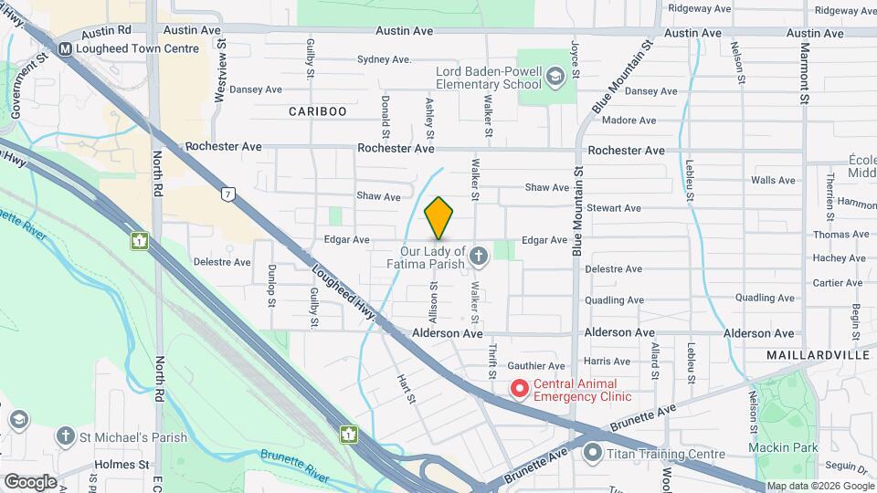 333 Allison St Map and Location Details