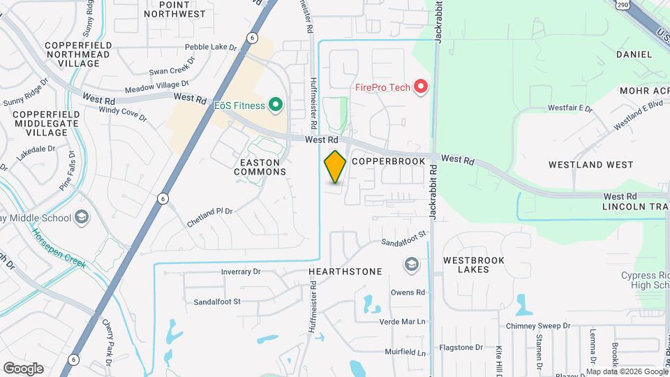 14915 Wicker Brk Trl Map and Location Details