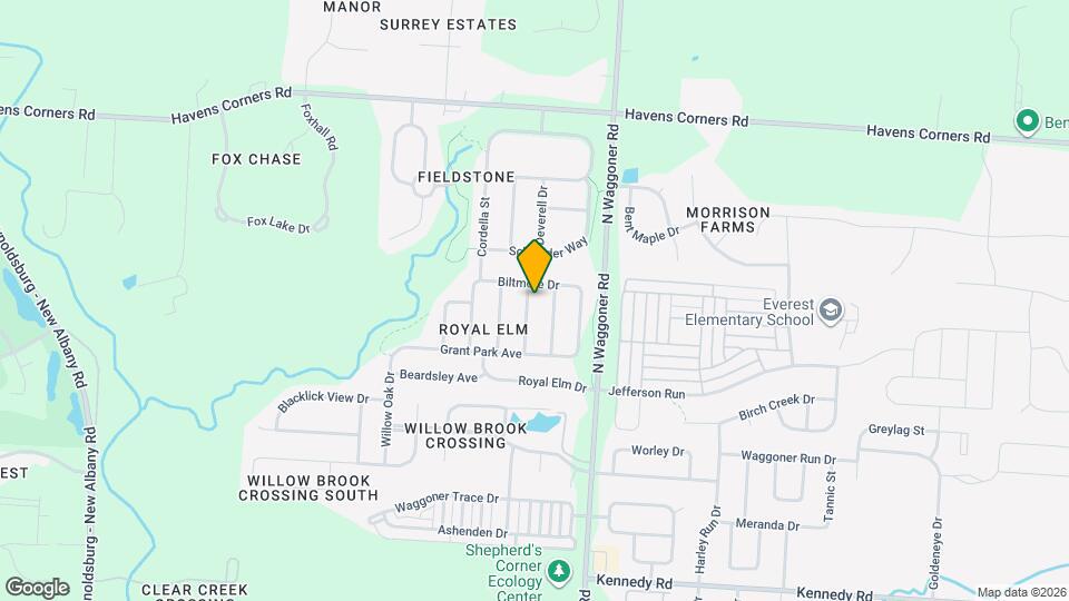 1284 Candora St Map and Location Details