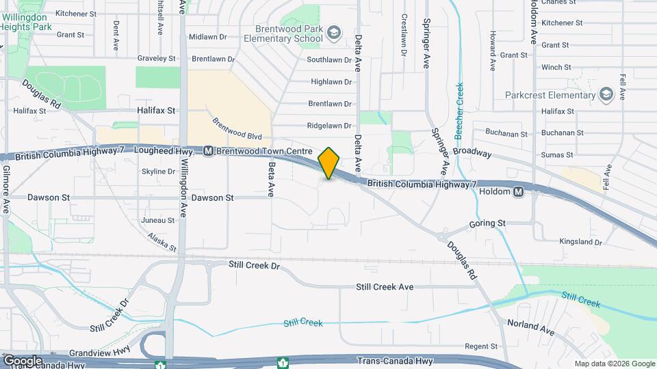 4880 Lougheed Hwy. Map and Location Details