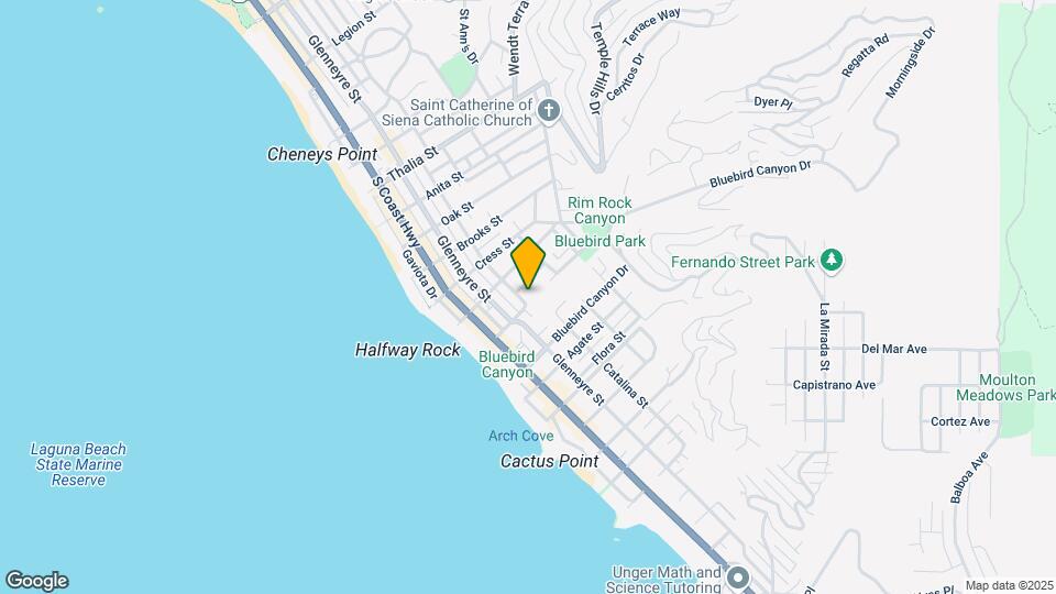 1494 Catalina St Map and Location Details