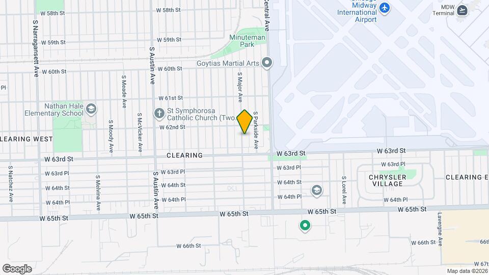 6223 S Major Ave Map and Location Details