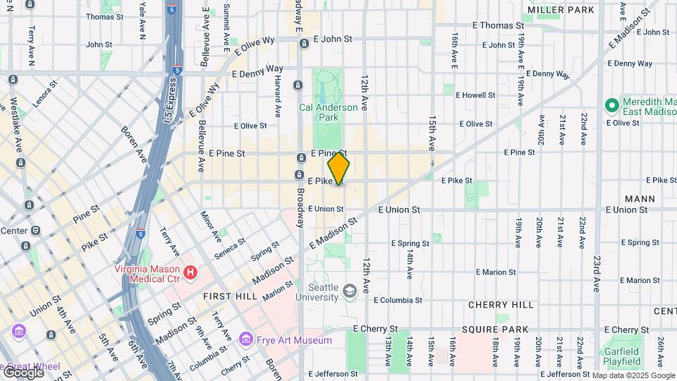 1427 11th Ave Map and Location Details