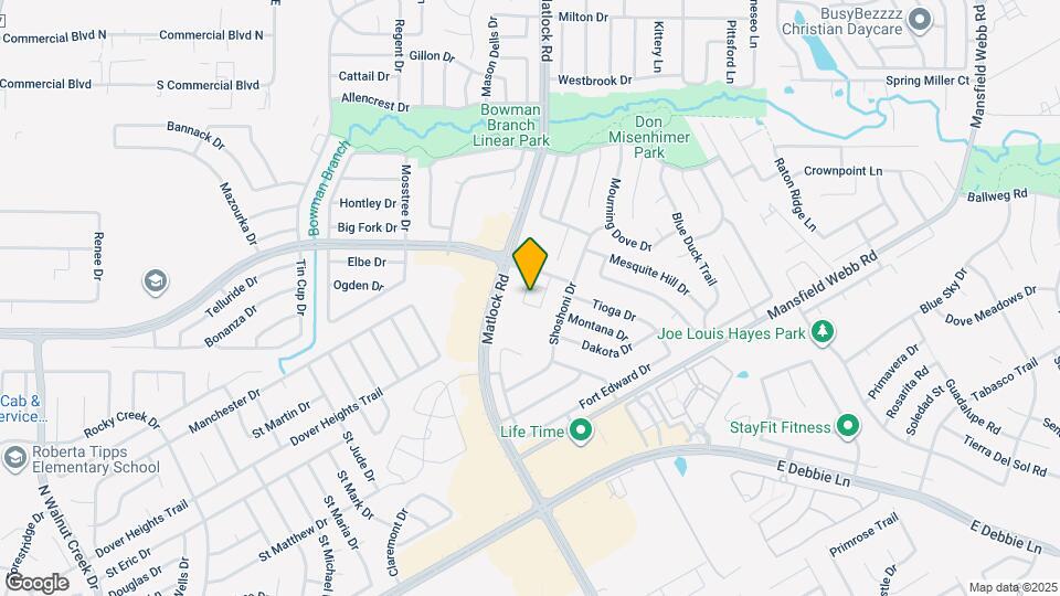 205 Marcus St Map and Location Details