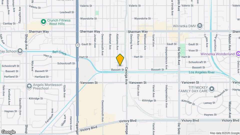 6906 Alabama Ave Map and Location Details