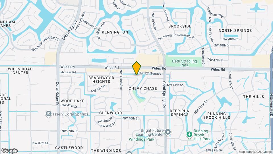 10835 NW 45th St Map and Location Details