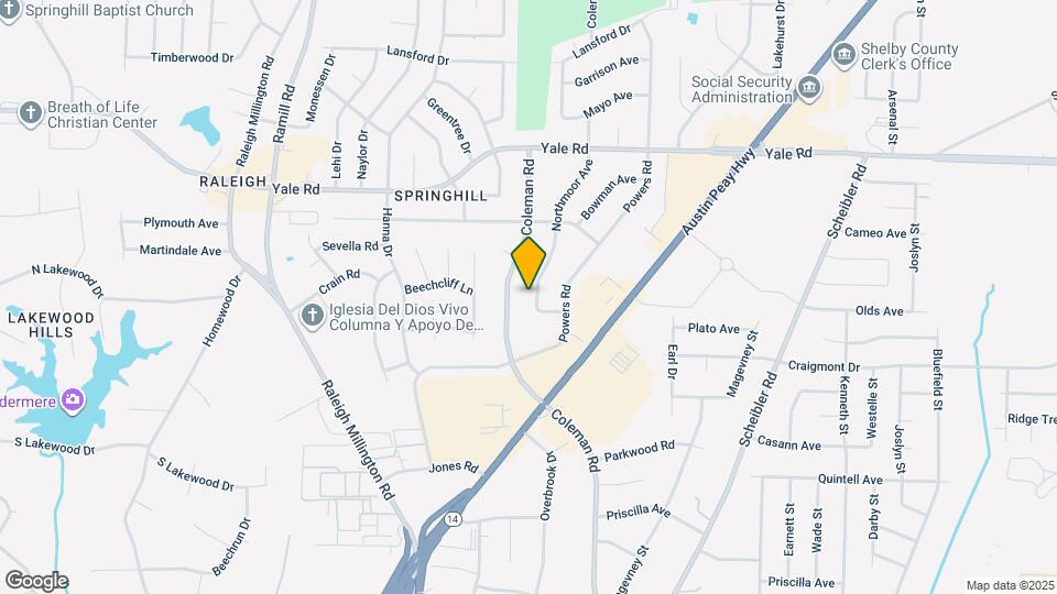 3349 Northmoor Ave Map and Location Details