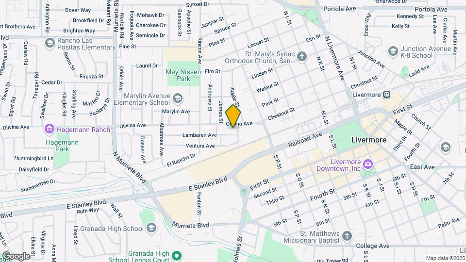 1382-1384 Lambaren Ave Mapa y Detalles de la Ubicación