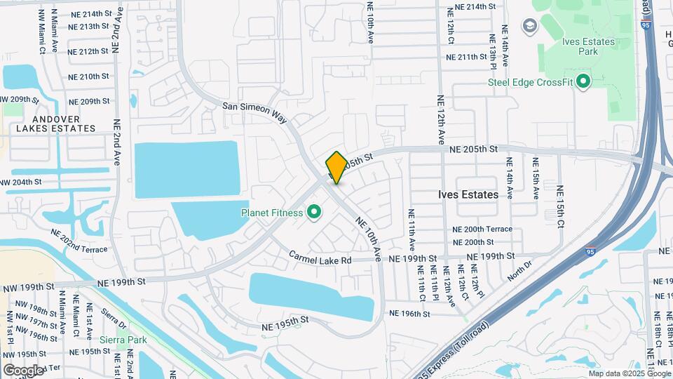 20424 NE 10th Ct Rd Map and Location Details
